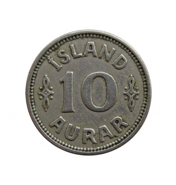 Исландия 10 аурар 1923 г.