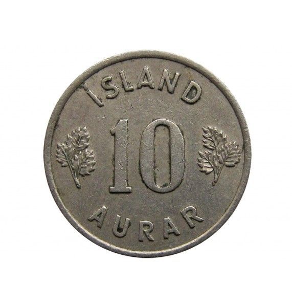 Исландия 10 аурар 1960 г.