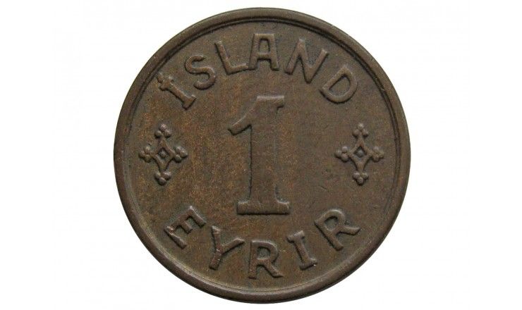 Исландия 1 аурар 1931 г.