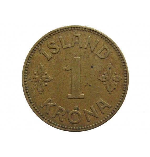 Исландия 1 крона 1929 г.