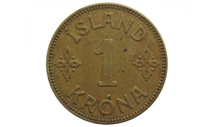 Исландия 1 крона 1929 г.