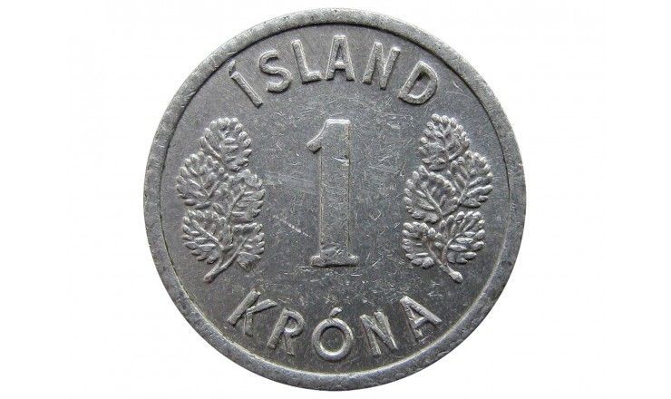 Исландия 1 крона 1978 г.