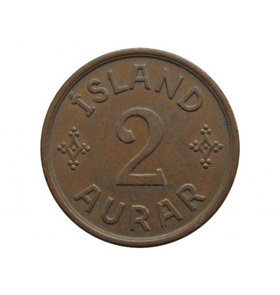 Исландия 2 аурар 1940 г.