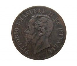 Италия 2 чентезимо 1861 г. N 