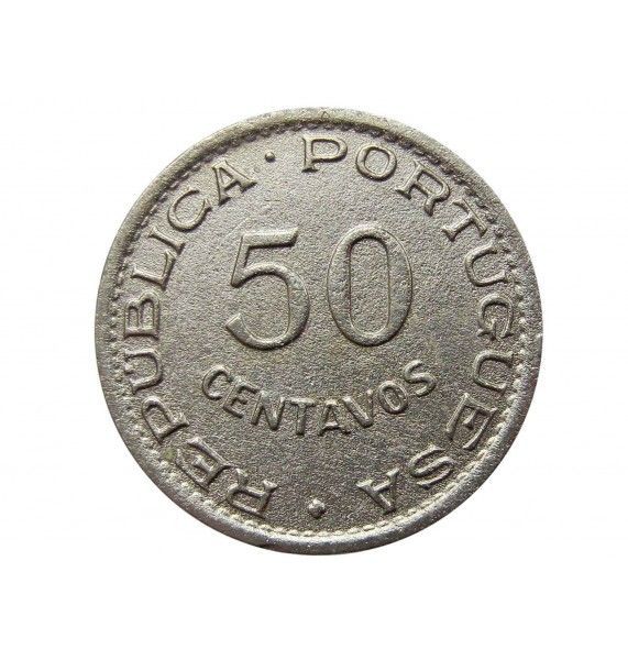 Ангола 50 сентаво 1950 г.