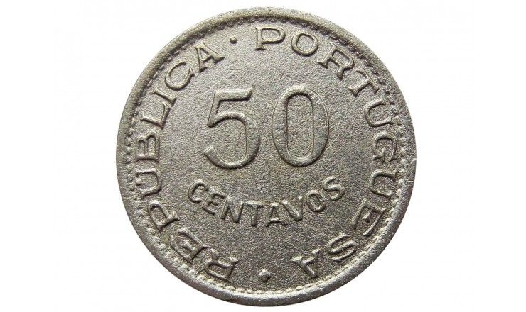 Ангола 50 сентаво 1950 г.