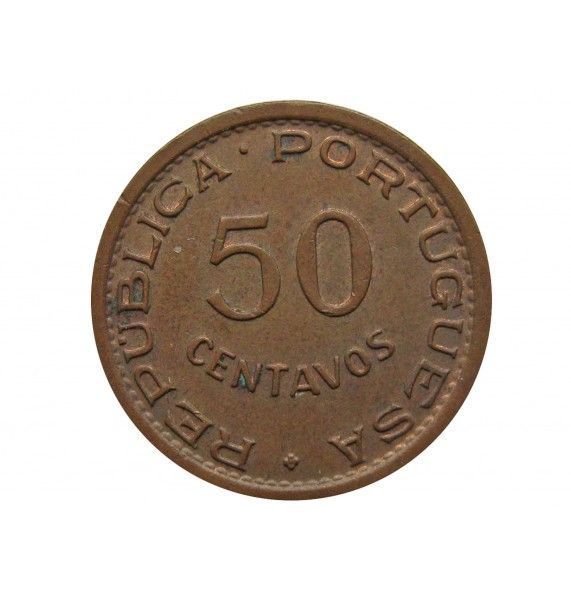 Ангола 50 сентаво 1957 г.