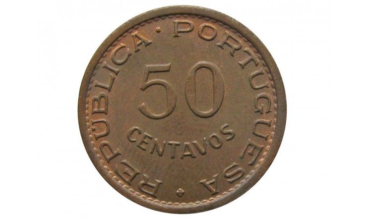 Ангола 50 сентаво 1961 г.