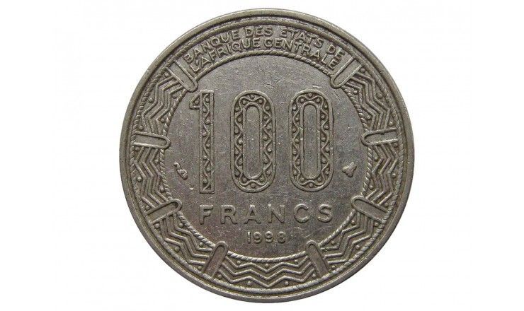 Центрально-Африканские штаты 100 франков 1998 г.