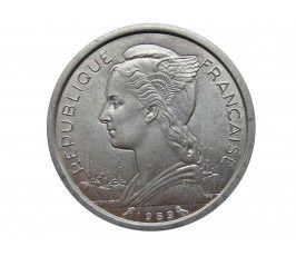 Французское Сомали 1 франк 1959 г.
