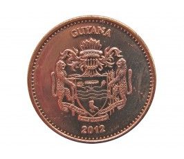 Гайана 1 доллар 2012 г.
