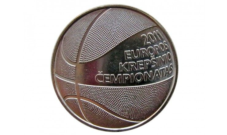 Литва 1 лит 2011 г. (Чемпионат Европы по баскетболу)