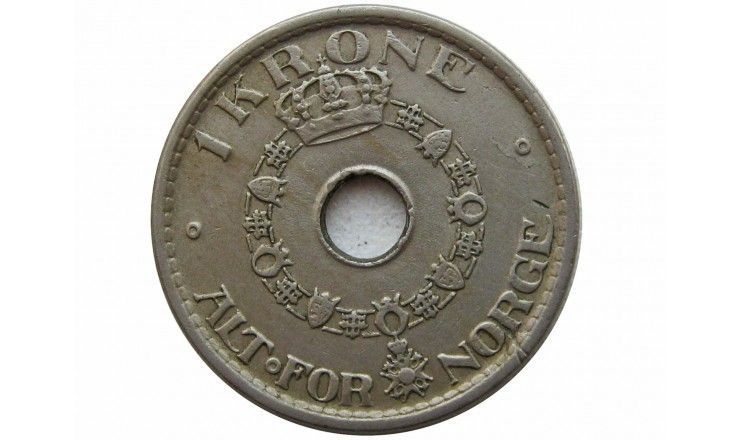 Норвегия 1 крона 1950 г.