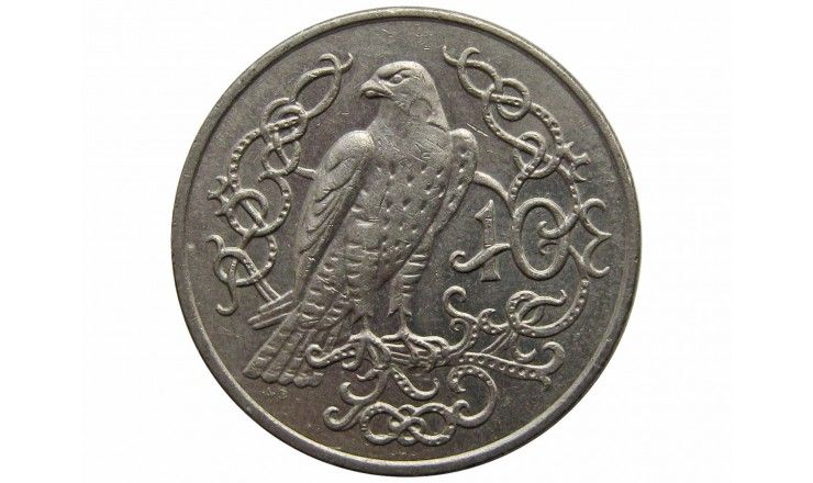 Остров Мэн 10 пенсов 1983 г. AB