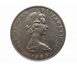Остров Мэн 10 пенсов 1983 г. AB