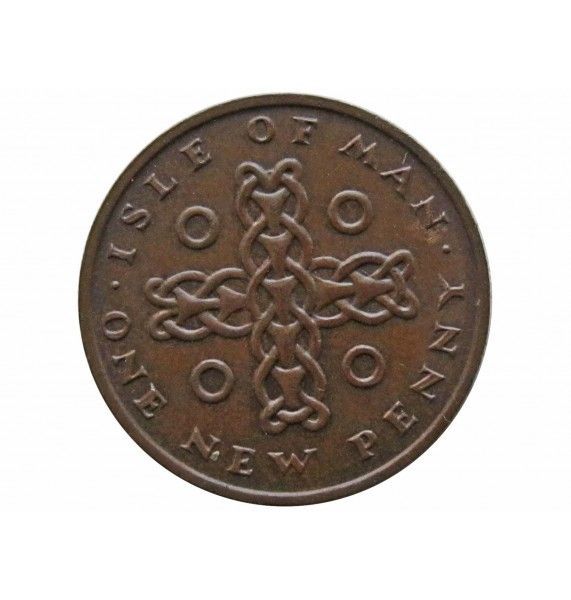 Остров Мэн 1 новый пенни 1975 г.