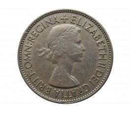 Великобритания 1/2 кроны 1953 г.