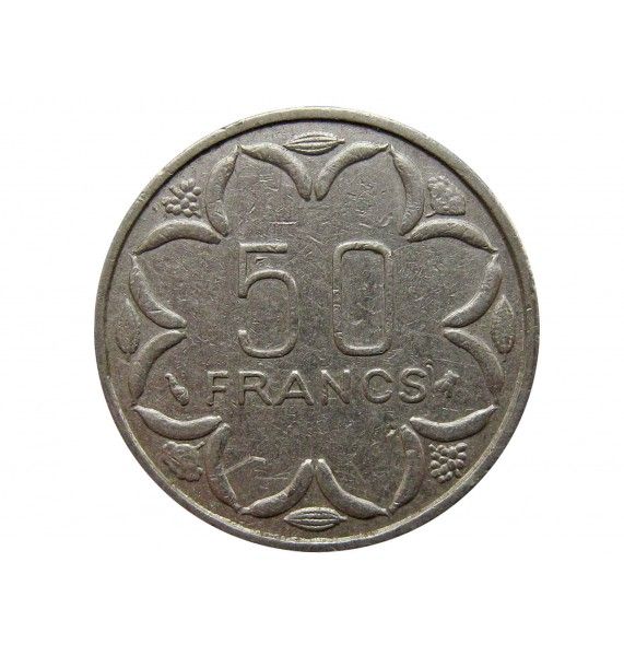 Центрально-Африканские штаты 50 франков 1998 г.