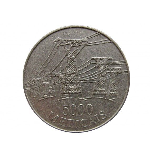 Мозамбик 5000 метикал 1998 г.