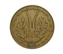 Западно-Африканские штаты 5 франков 1965 г.