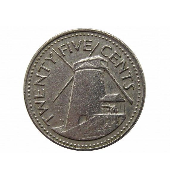 Барбадос 25 центов 1973 г.