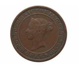 Цейлон 1 цент 1890 г.