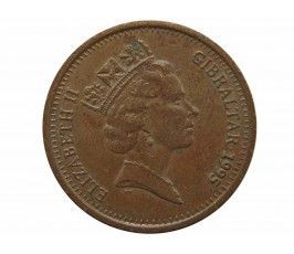 Гибралтар 2 пенса 1995 г. AA