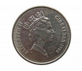 Гибралтар 5 пенсов 1988 г. AA