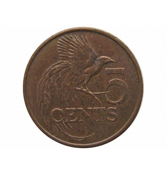 Тринидад и Тобаго 5 центов 1976 г.