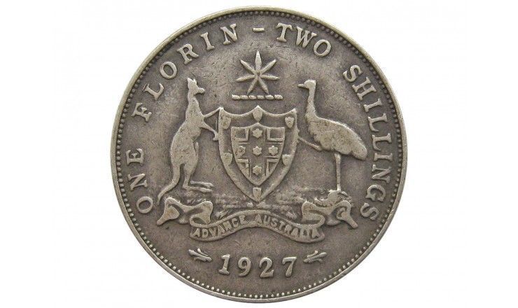 Австралия 1 флорин 1927 г.