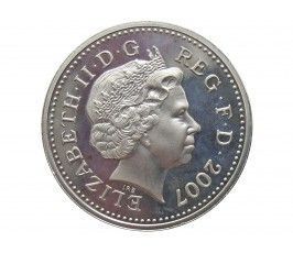 Великобритания 1 фунт 2007 г. (Часовня Иоанна)