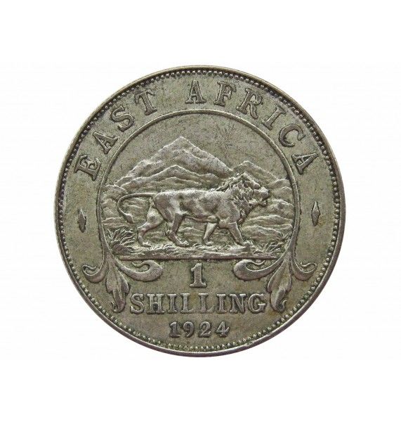Британская Восточная Африка 1 шиллинг 1924 г.