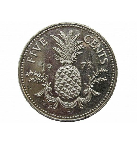 Багамы 5 центов 1973 г.