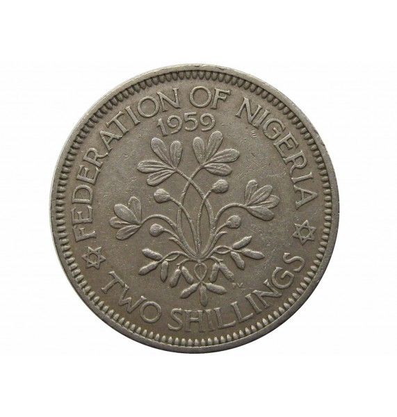 Нигерия 2 шиллинга 1959 г.