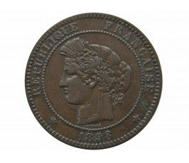 Франция 10 сантимов 1898 г. A