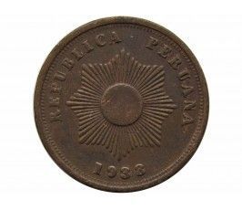 Перу 2 сентаво 1938 г.