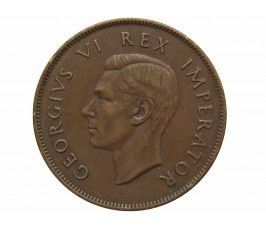 Южная Африка 1 пенни 1940 г. (без звезды после даты)