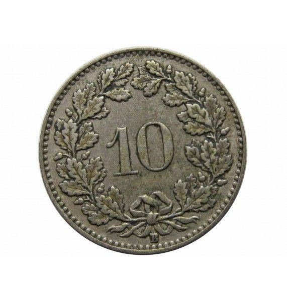Швейцария 10 раппен 1929 г.