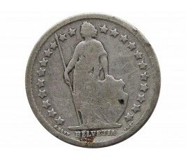 Швейцария 1/2 франка 1882 г.