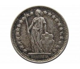 Швейцария 1/2 франка 1920 г.
