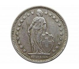 Швейцария 1 франк 1958 г.