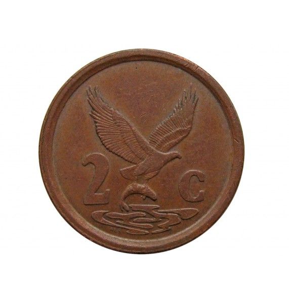 Южная Африка 2 цента 1996 г.