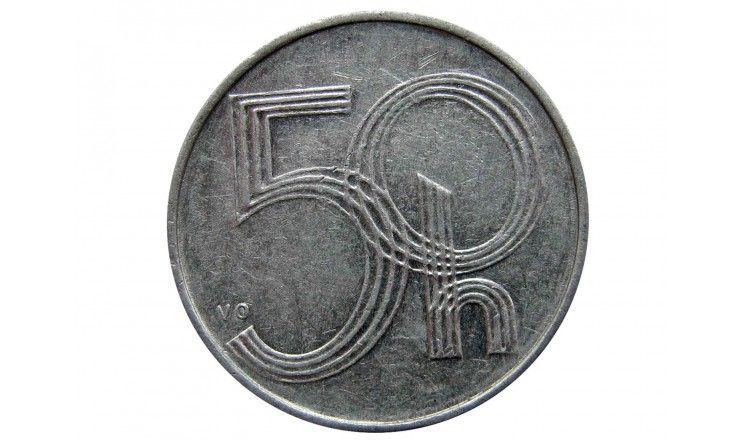 Чехия 50 геллеров 1993 г.