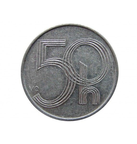 Чехия 50 геллеров 2003 г.