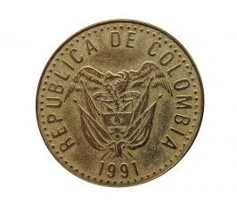 Колумбия 20 песо 1991 г.