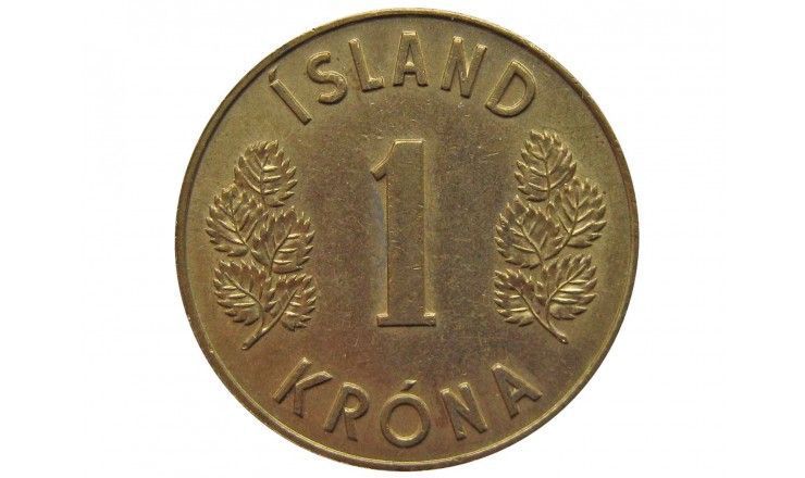 Исландия 1 крона 1975 г.