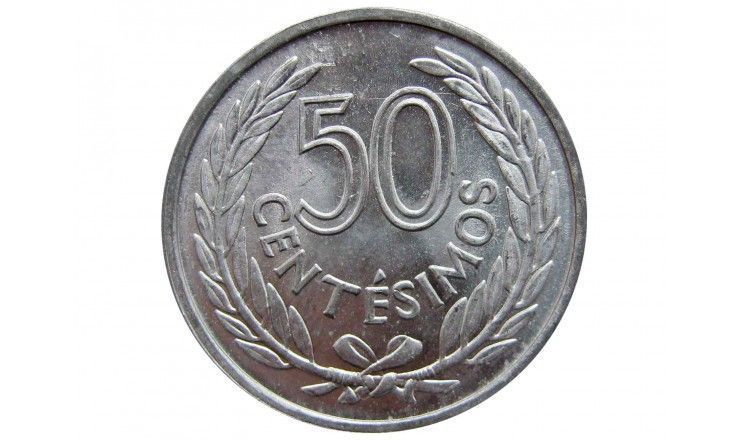 Уругвай 50 сентесимо 1965 г.