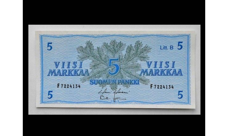 Финляндия 5 марок 1963 г.