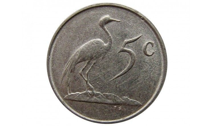 Южная Африка 5 центов 1988 г.