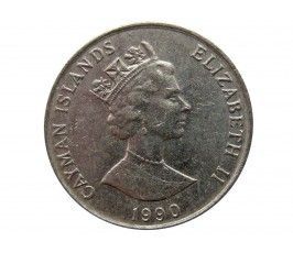 Каймановы острова 5 центов 1990 г.